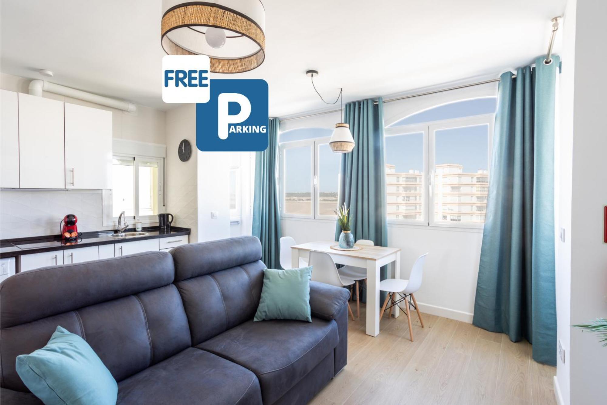 Ferienwohnung Playa Valdelagrana Free Parking By Cadiz Time El Puerto de Santa María Exterior foto